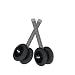 Drive Medical Heavy Duty Bariatric Walker Wheels, Silver Vein, 5"