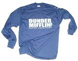 Dunder Mifflin Paper Co. ~The Office~ Long Sleeve T-Shirt Adult (7 Colors)