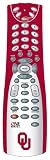 UNIVERSITY OF OKLAHOMA Logo and Colors on 4 Device Universal Remote Control