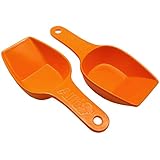 Alfie Pet by Petoga Couture - Quentin Food Scoop Set - Color: Orange