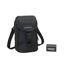 Sony ACC-FH50 Camcorder Accessory Kit for Compatible Sony Camcorders (Includes NP-FH50 Battery & LCS-VAC Case)