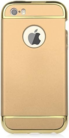 Luxury Ultra-thin Shockproof Armor Back Case Cover for Apple iPhone 5/5s Gold