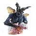 Devilman Art Collection Trading Figure - Blue Devilman Bust - with short wings (2.75" Figure)_s-1