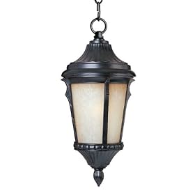 Maxim Lighting 3018LTES Odessa Outdoor Hanging Light, Espresso