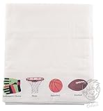 Sports Crazy Flat Sheet Twin