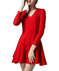 Sexy Cotton Short Spring Winter  Dress