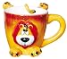 ZooBuds Lion Hand Painted 8 Ounce Mug