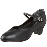 Leo's Women's 318 Character Shoe,Black,8 M US