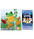 Lil Kinz Tree Frog & 3 Packs of Trading Cards