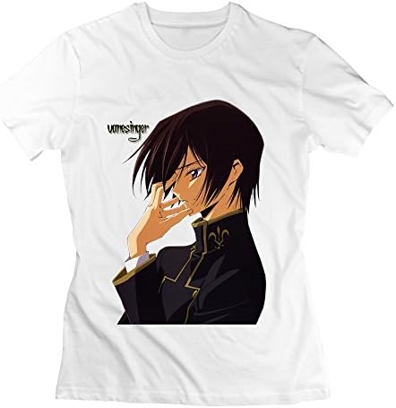 Women's Cotton Code Geass Lelouch Of The Rebellion R2 T-shirts Small White