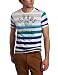 J.C. Rags Men's Broken Chain Stripe Tee