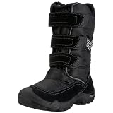 Geox J Yeti, Unisex - Kinder Stiefel, schwarz, (black/grey C0017)