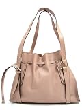 ROBE DI FIRENZE Italian Designer Shoulder Bag Handbag in Dusk Rose Organic Leather