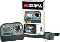 Toro 53805 Lawn Master II 4 Zone Landscape Sprinkler System Water Timer