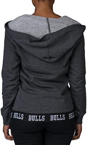 Nba 4 Her Chicago Bulls Nba Pullover Fleece Grey M