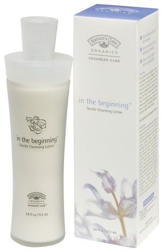 Nature's Gate Organics Gentle Cleansing Lotion, In the Beginning, Advanced Skin Care, (3.8 fl oz) (112 ml)