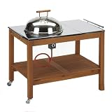 Landmann 12484 KUGEL-GASGRILLTISCH INOX 44CM