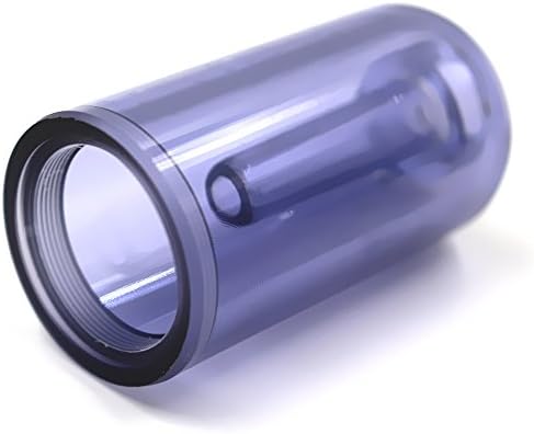 Mini Subtank Mini Acrylic Round Replace Replacement Bell Cap Tank Tube 22mm Perfect Fit Whole Replace (6 Colors Choose) FBA Stock (Blue)