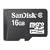 SanDisk 16 GB Class 2 microSDHC Flash Memory Card SDSDQ-016G (Bulk Packaging)