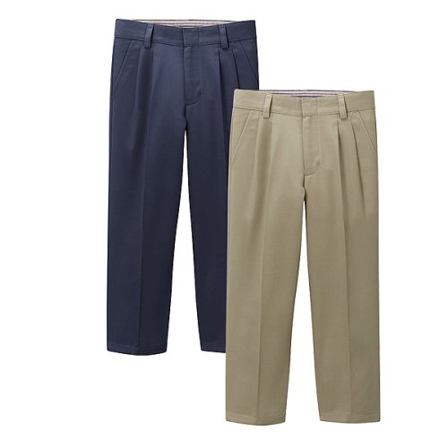 Boys' Uniform Pleated Pants