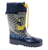Wall E, Kinder Gummistiefel, dunkelblau, RENO Art. 95541