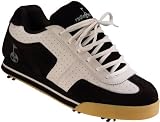 New! Radioactive Skate-Style Golf Shoes - The Future - Black/White, 6