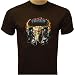 Free Spirit Buffalo Skull T-shirt, Buffalo Skull T-shirts, Chopper T-shirts, Native American T-shirts