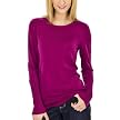 Mossimo&reg; Black: Crewneck Ultrasoft Sweater - Rose Wine