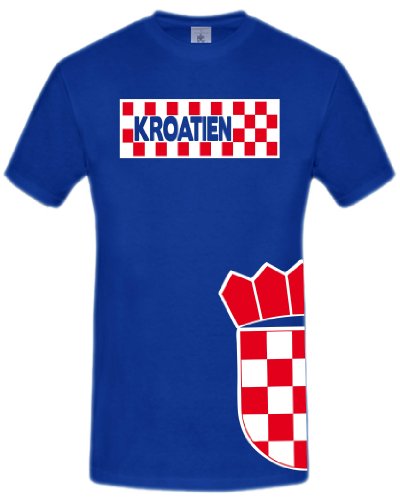 KROATIEN FANSHIRT FUSSBALL WM 2014 3196(K-B) Gr. 98/104