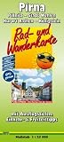 Rad- und Wanderkarte Pirna, Pillnitz - Stadt Wehlen, Kurort Rathen - Königstein: mit Ausflugszielen, Einkehr- & Freizeittipps, wetterfest, reissfest, abwischbar, GPS-genau. 1:25000