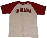 Indiana Hoosiers Nike Short Sleeve Raglan Youth Tee