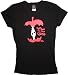 Emily the Strange juniors women's Rotten Core shirt Black