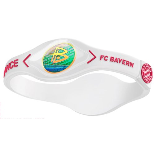 Power Balance Silikon Wristband FC Bayern, white/red, L, IWSA09WTFCRDLP Preisvergleich