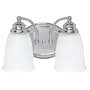 Capital Lighting 1087CH-132 2 Light Bathroom Light