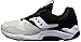 Saucony Originals Men's Grid 9000 Sneaker,White/Black,9.5 M US