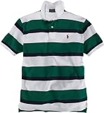 Polo Ralph Lauren Mens Classic-fir Thick Striped Polo Shirt, Killian Green Multi