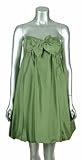 IMAGE OF Lbd Laundry by Design Green Silk Strapless Taffeta Bubble Dress 12