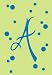 Monogram Polka Dot Regular Size Flag
