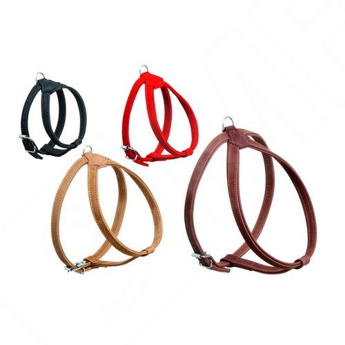 Karlie 08257 Buffalo Geschirr rot, 16 mm 50-57 cm Gen&auml;ht, B&uuml;ffelleder im Preisvergleich 
