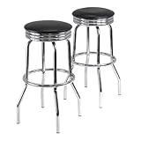 Summit Swivel Bar Stools By Winsome Furniture