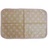 渡嘉毛織 ランチョンマット ドット柄 ピンク