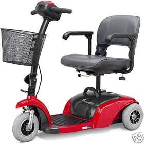 ActiveCare Spitfire 3-Wheel Travel Scooter