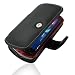 PDair Leather Case for Sony Ericsson Xperia Pro - Book Type (Black)