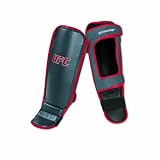 UFC Shin/Instep Guard, Red/Gray, Large/X-Large