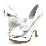 Wild Diva Love01 Pumps Silver 8 Silver