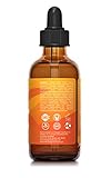 InterSight Sweet Orange Skin Toner for Face - HUGE 4 Oz - #1 Natural Antioxidant Facial Toner with Citrus Aurantium Dulcis Distillate, Aloe, Green Tea, Macha Rose - Organic Exfoliant