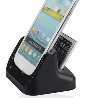 VicTsing Dual Sync Dock Docking Station Cradle Battery Charger for Samsung Galaxy S3 i9300 VicTsing Dual Sync Dock Docking Station Cradle Battery Charger for Samsung Galaxy S3 i9300