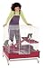 3 Level Rabbitrail Home 32 X 32 X 34h (white/teal)