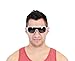 Costume Agent Macho Man Star Printed Costume Bandana and Glasses Set (Purple)