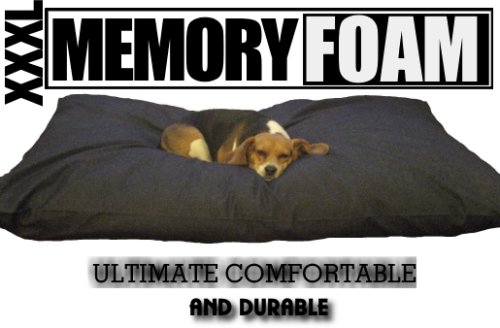 36X30 Memory Foam Dog Bed Pillow HEAVY DUTY LARGE